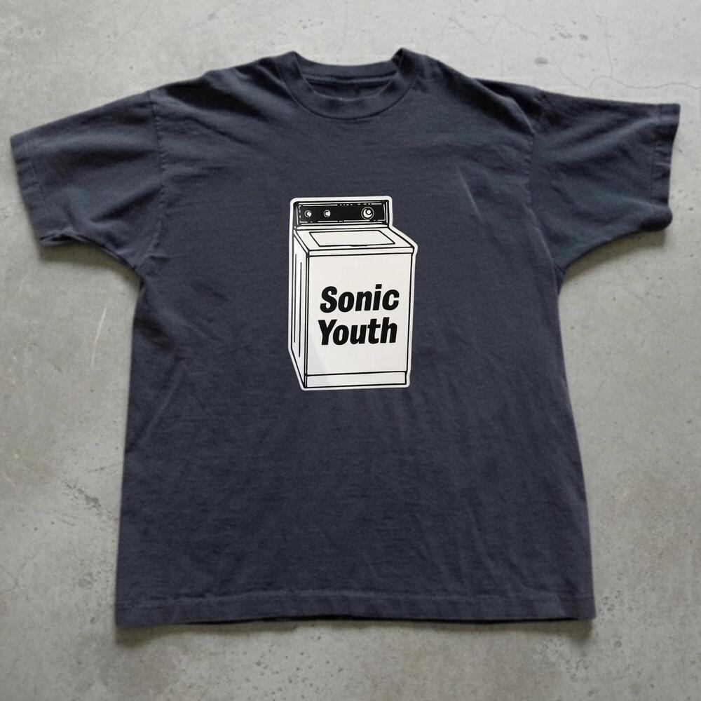 Sonic Youth Black Graphic Tee 1